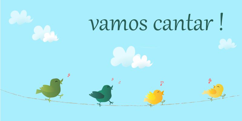 Vamos cantar!