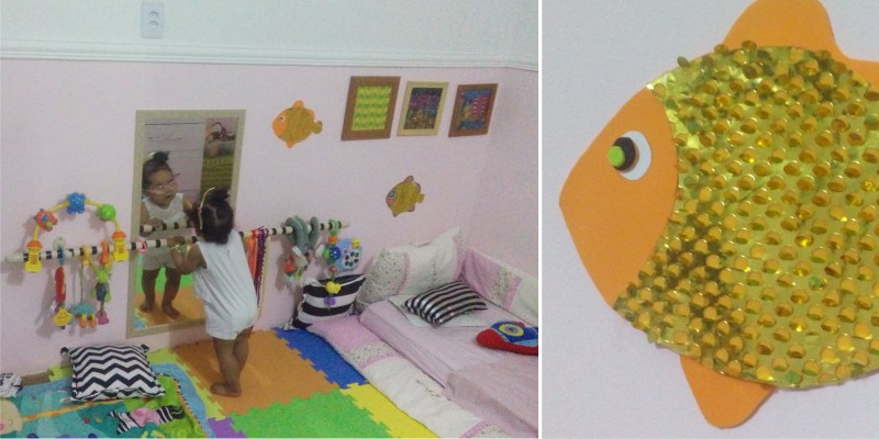 modificações em casa para a criança com baixa visão